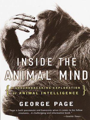 cover image of Inside the Animal Mind